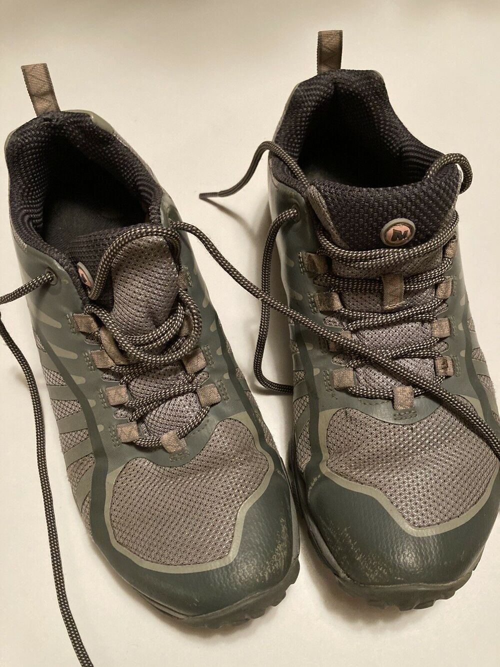 Merrell Siren Edge Q2 Womens Trail/Hiking Quick Dry Shoes 8 Gray Grey Pink